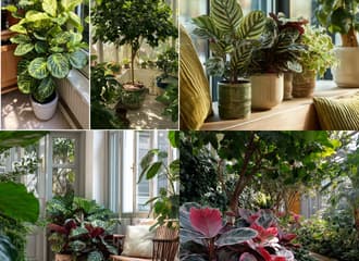 Calathea &amp; Ficus online kaufen bei Nyumbashop
