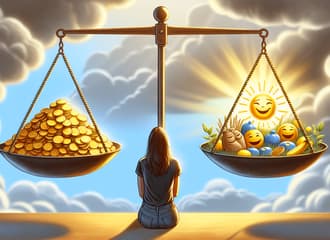 Die Beziehung zwischen Geld und Glück