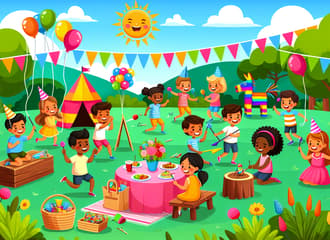Der perfekte Kindergeburtstag im Garten