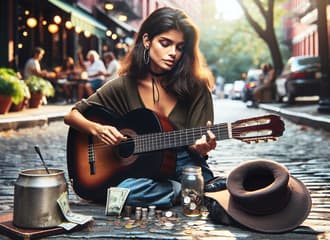 Geld nebenbei verdienen mit Gitarren