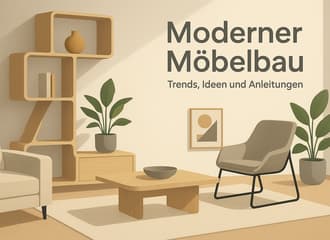 Moderner Möbelbau: Trends, Ideen und Anleitungen