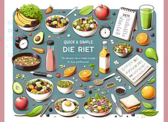 Einfache und schnelle Diät-Rezepte für Berufstätige