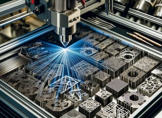 Bleche lasern lassen für die optische Industrie