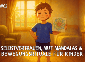 Selbstvertrauen, Mut-Mandalas &amp; Bewegungsrituale für Kinder