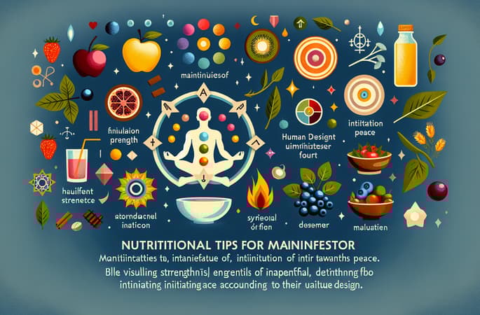 Ernährungstipps für Human Design Manifestoren