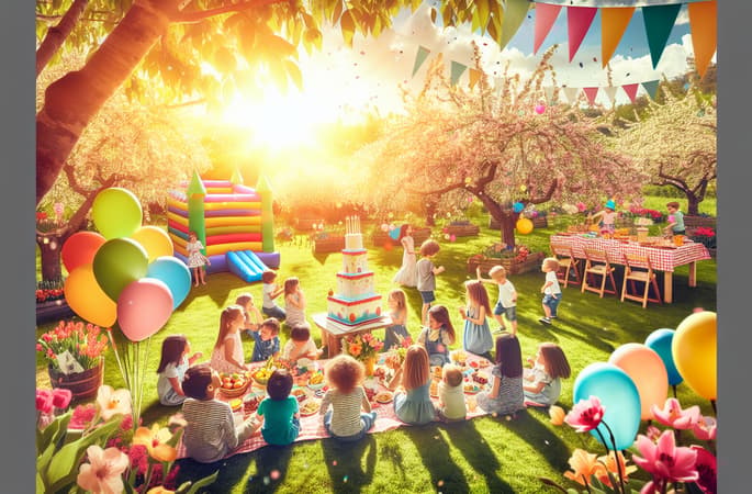 Der Perfekte Kindergeburtstag im Garten