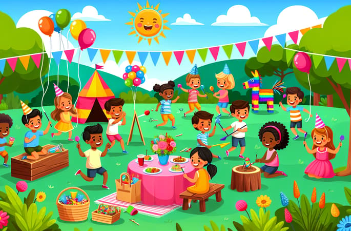 Der perfekte Kindergeburtstag im Garten