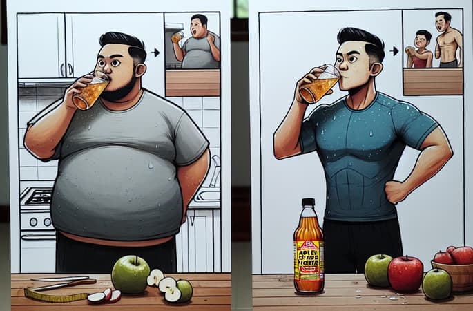 Abnehmen mit Apfelessig: Eine effektive Methode?