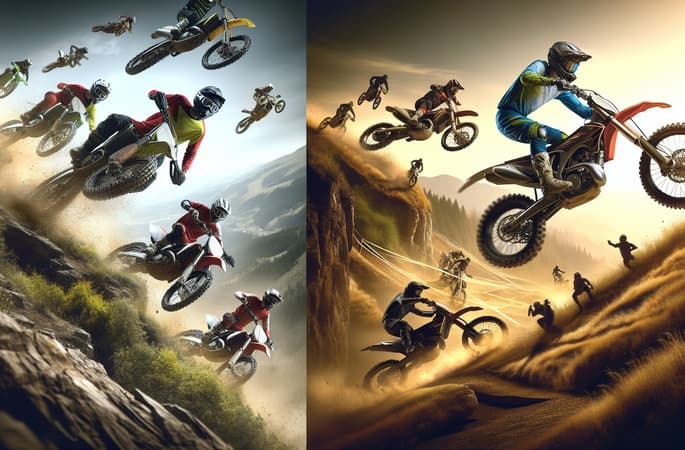 Hard Enduro vs Cross Enduro
