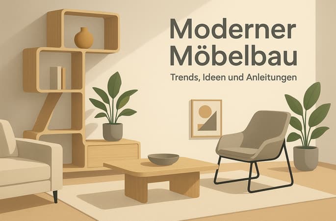 Moderner Möbelbau: Trends, Ideen und Anleitungen