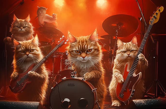 Alles über ”Angry Cats” – Musik, Videos und Produkte