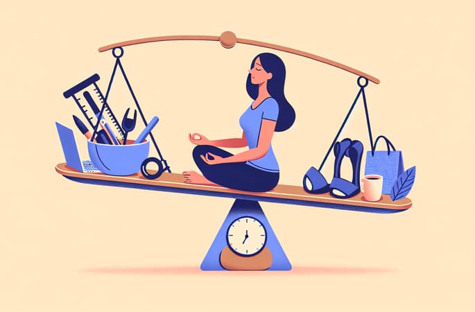 work-life-balance: balance in work and life
