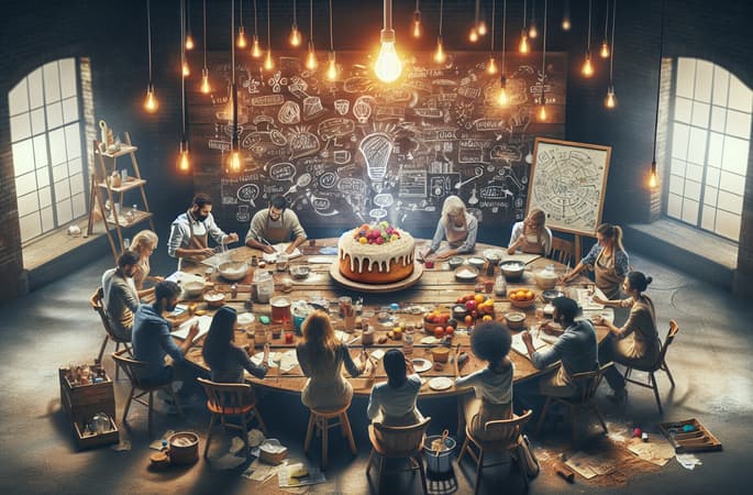 Die Kuchen-Methode: Kreative Ideengenerierung nach Rezept