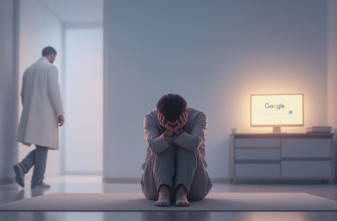 Wenn die Schulmedizin kein Weiter weiß, bleibt oft nur der Rückzug – und Google