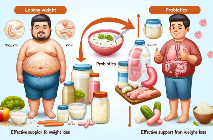 Abnehmen mit Probiotika: Effektive Unterstützung beim Gewichtsverlust