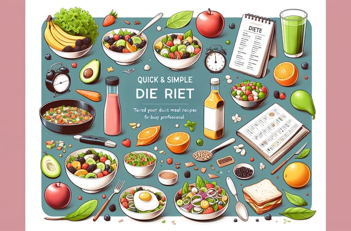 Einfache und schnelle Diät-Rezepte für Berufstätige