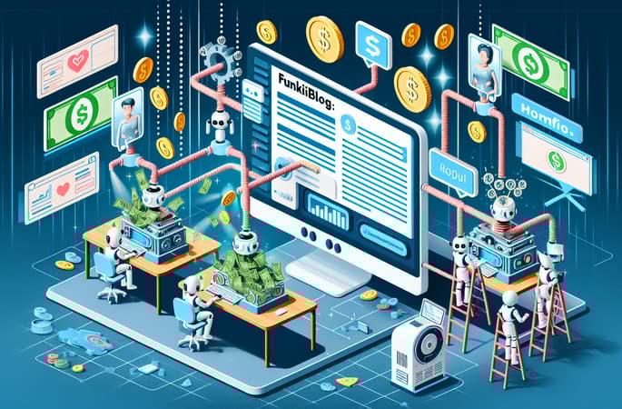 FunKiblog: Automatisiertes Geldverdienen mit Blogbeiträgen