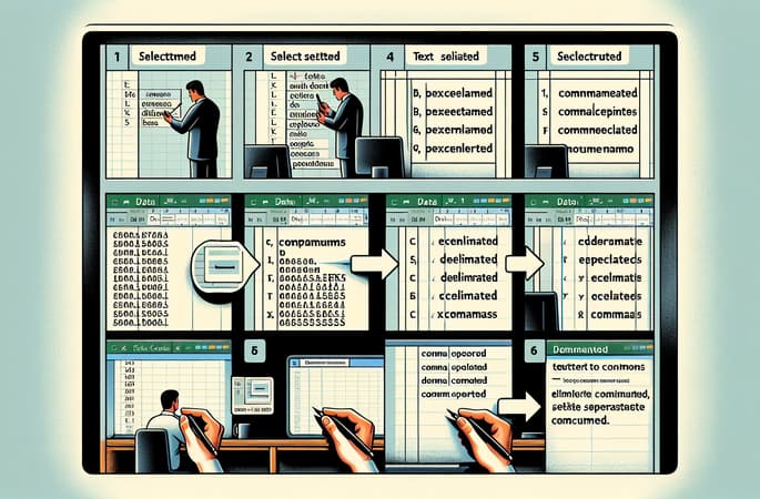 How to Separate Text by Commas in Excel