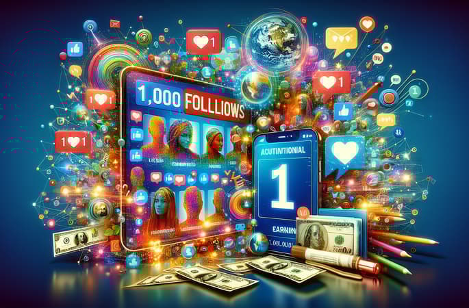 Was verdient man bei TikTok mit 1 Million Followern?