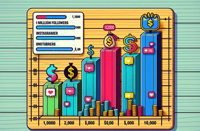 Was verdient man bei TikTok mit 1 Million Follower?