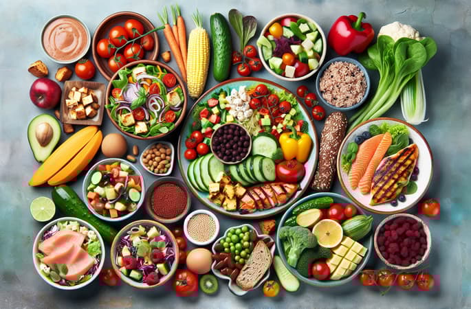 Leckere Gerichte zum Abnehmen - Genussvoll und Gesund