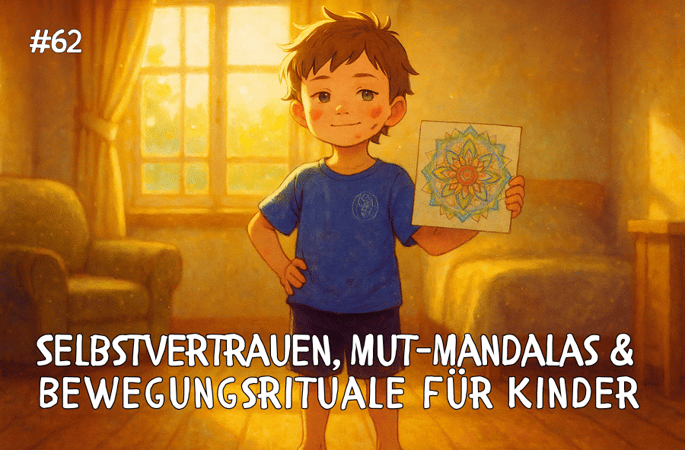 Selbstvertrauen, Mut-Mandalas &amp; Bewegungsrituale für Kinder