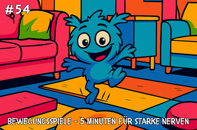 Bewegungsspiele - 5 Minuten für starke Nerven