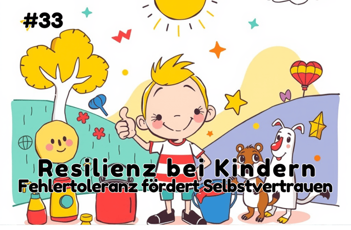 Resilienz bei Kindern - Fehlertoleranz fördert Selbstvertrauen