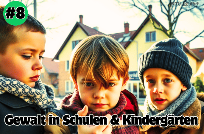 Gewalt an Schulen und Kindergärten