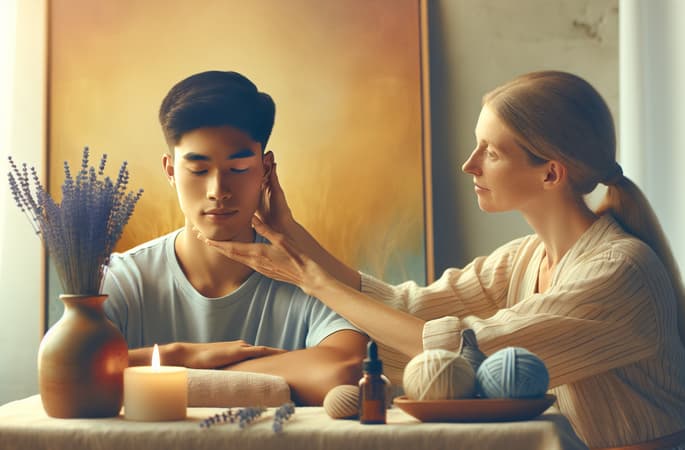 Die Heilkraft der Berührung: Therapeutic Touch