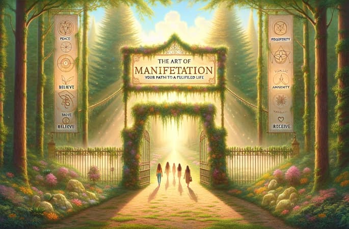 Die Kunst der Manifestation: Dein Weg zu einem erfüllten Leben