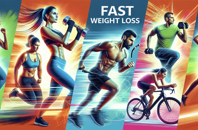 Schnell Gewicht verlieren mit Sport: Effektive Methoden und Übungen